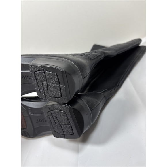 Naot Women Viento Knee High Boots 35/4-4.5 Black Leather Water Resistant Confort - Picture 15 of 16